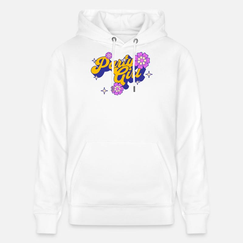 Fêtarde - Sweat à capuche bio CRUISER Stanley/Stella Unisexe - blanc