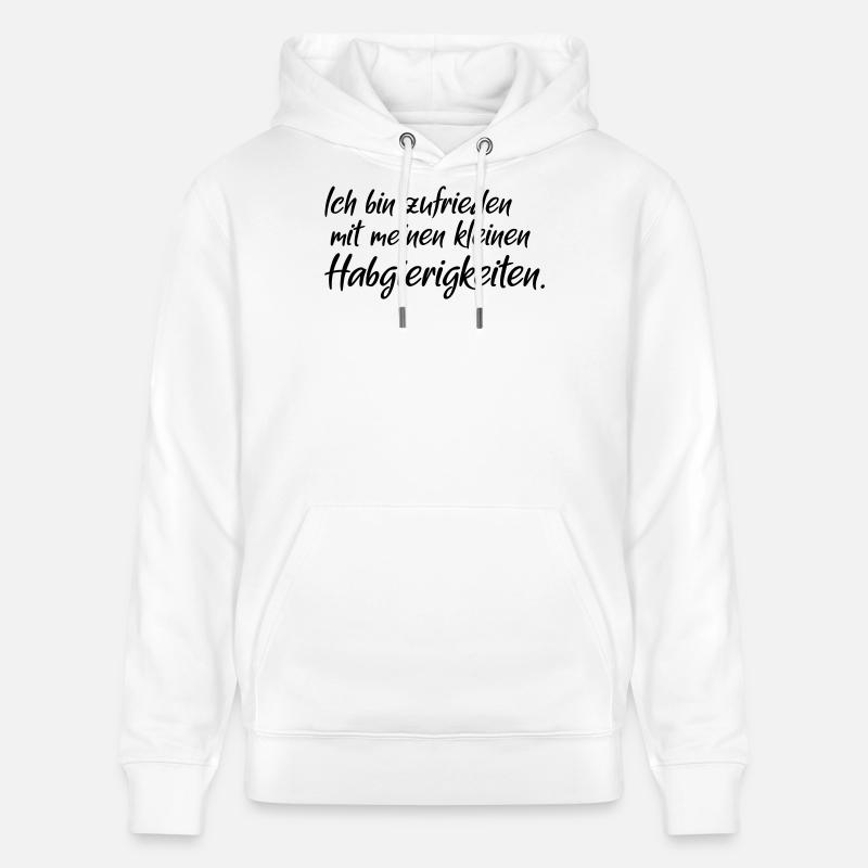 Avidité - Sweat à capuche bio CRUISER Stanley/Stella Unisexe - blanc