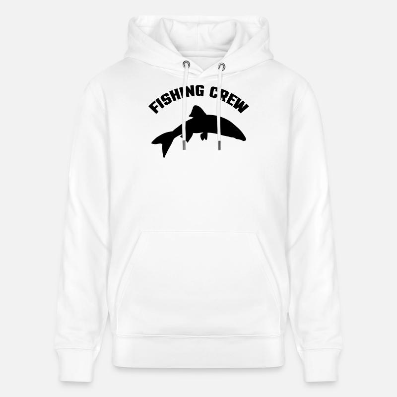 Équipage de pêche - Sweat à capuche bio CRUISER Stanley/Stella Unisexe - blanc