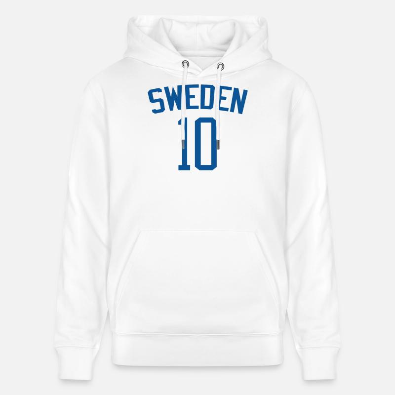 Suède 10 – Design sportif - Sweat à capuche bio CRUISER Stanley/Stella Unisexe - blanc
