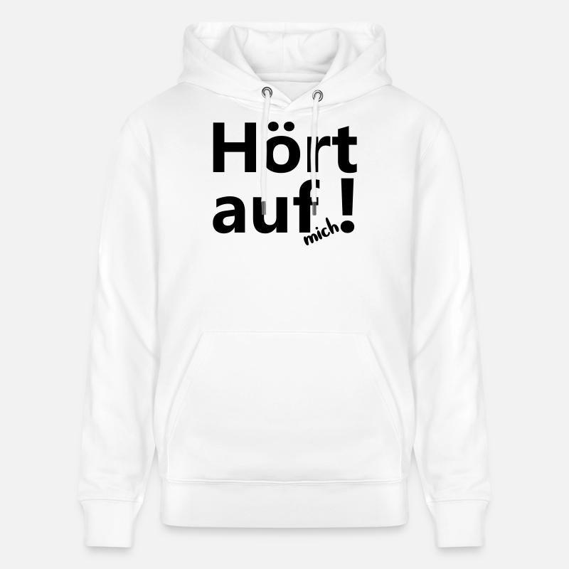 Arrêter - Sweat à capuche bio CRUISER Stanley/Stella Unisexe - blanc