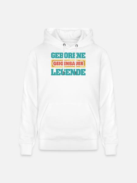 Beruf Geigenbauer - Stanley/Stella Unisex Bio-Hoodie CRUISER - Weiß