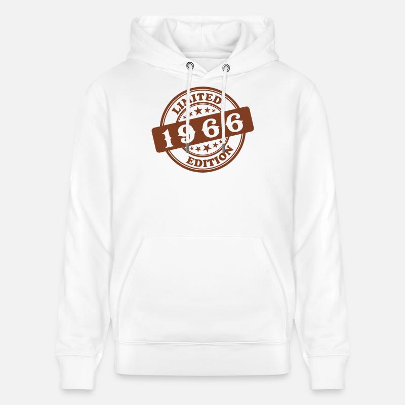 Édition limitée 1966 - Sweat à capuche bio CRUISER Stanley/Stella Unisexe - blanc