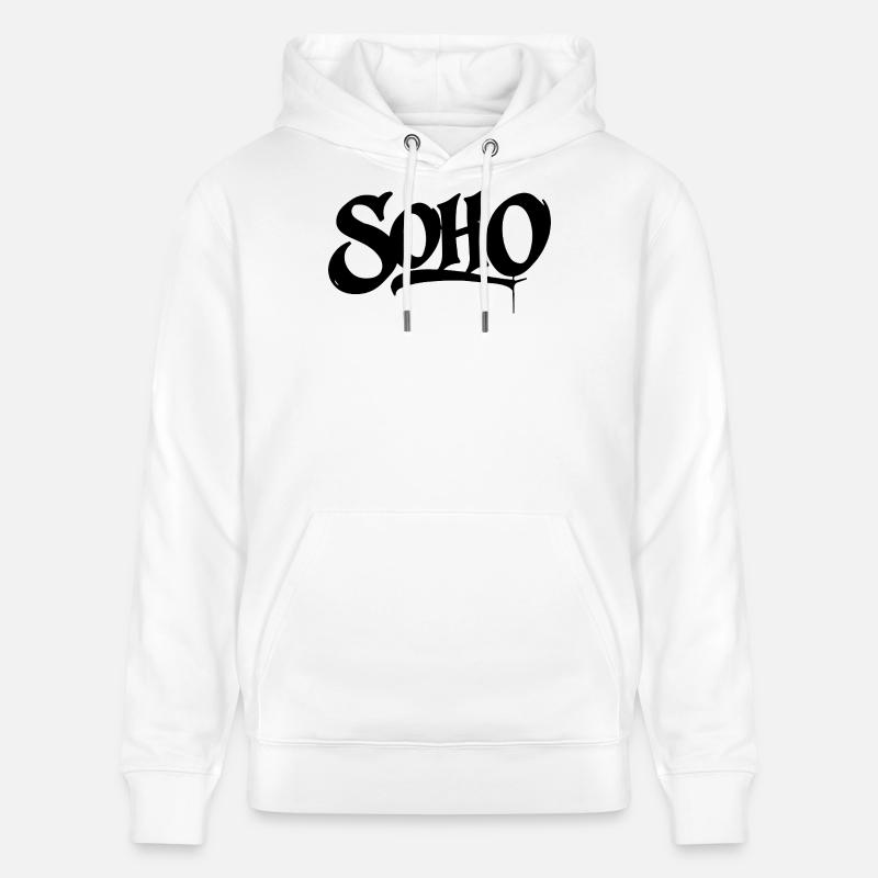 Conception de t-shirts graffiti Soho - Sweat à capuche bio CRUISER Stanley/Stella Unisexe - blanc