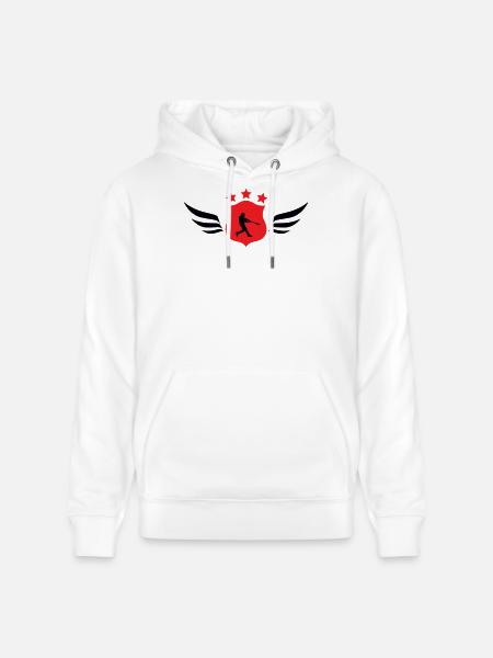 Baseball - Sport - Sweat à capuche bio CRUISER Stanley/Stella Unisexe - blanc