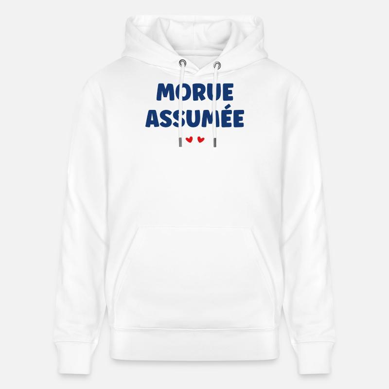 Cod vermutet: Meereshumor - Stanley/Stella Unisex Bio-Hoodie CRUISER  - Weiß