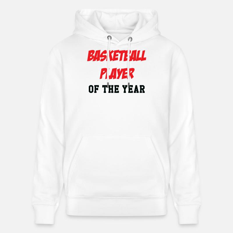 joueur de Basket de l'Année - Sweat à capuche bio CRUISER Stanley/Stella Unisexe - blanc