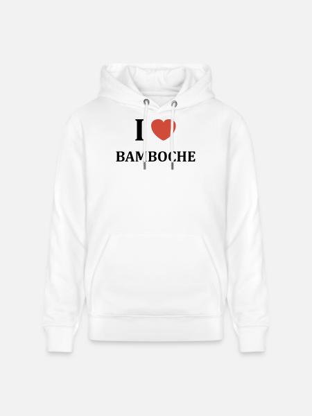 Bamboche - Sweat à capuche bio CRUISER Stanley/Stella Unisexe - blanc