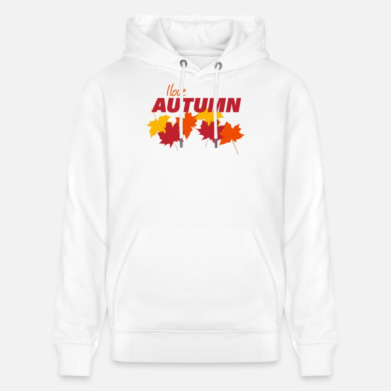 Automne - Sweat à capuche bio CRUISER Stanley/Stella Unisexe - blanc