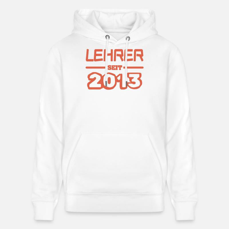 Enseignant 2013 - Sweat à capuche bio CRUISER Stanley/Stella Unisexe - blanc