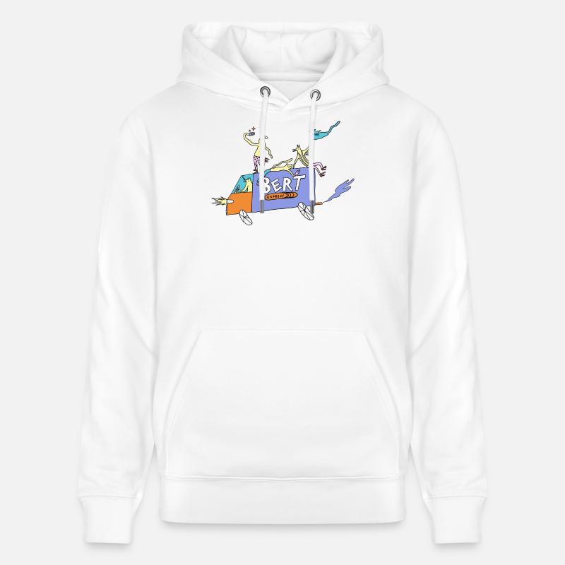 Bert_Express - Sweat à capuche bio CRUISER Stanley/Stella Unisexe - blanc