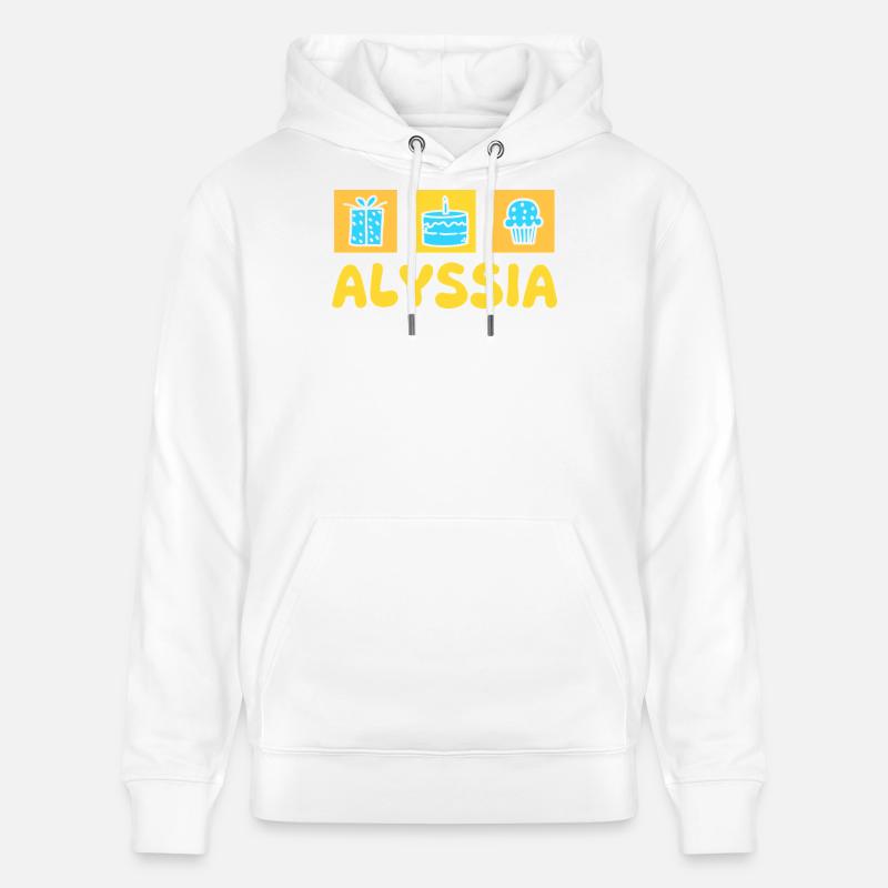 Alyssia - Sweat à capuche bio CRUISER Stanley/Stella Unisexe - blanc