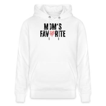 Mutters  Lieblings - Stanley/Stella Unisex Bio-Hoodie CRUISER  - Weiß - Vorne - Alina (178cm) & Michal (187cm)