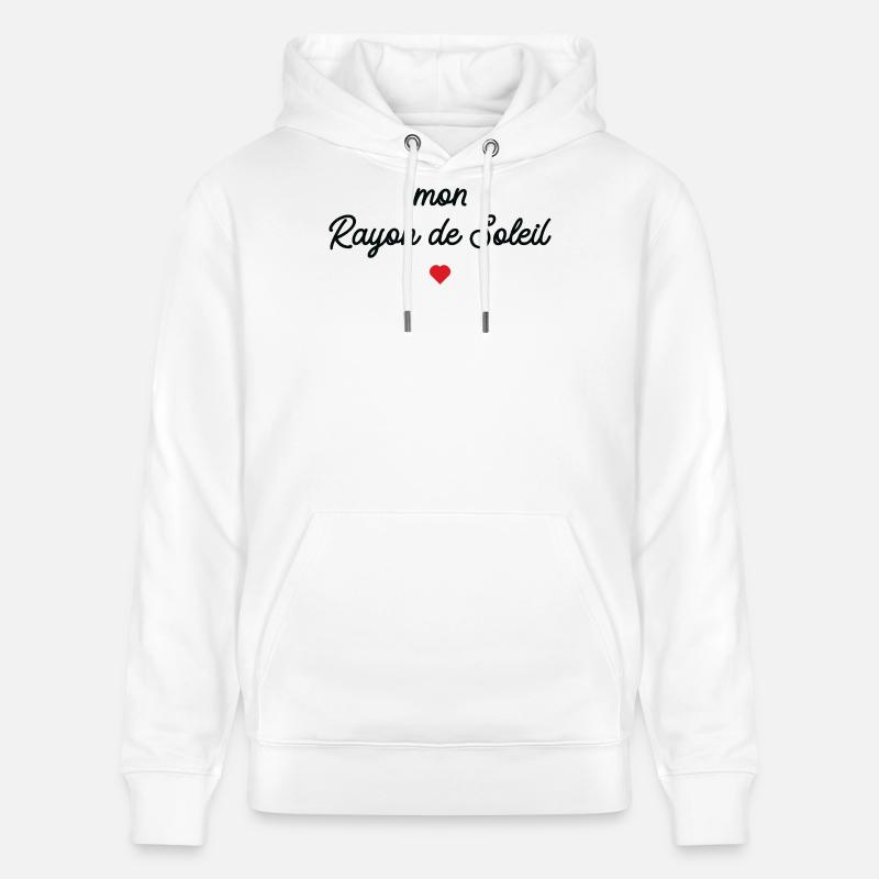 Mon Rayon de Soleil - Sweat à capuche bio CRUISER Stanley/Stella Unisexe - blanc