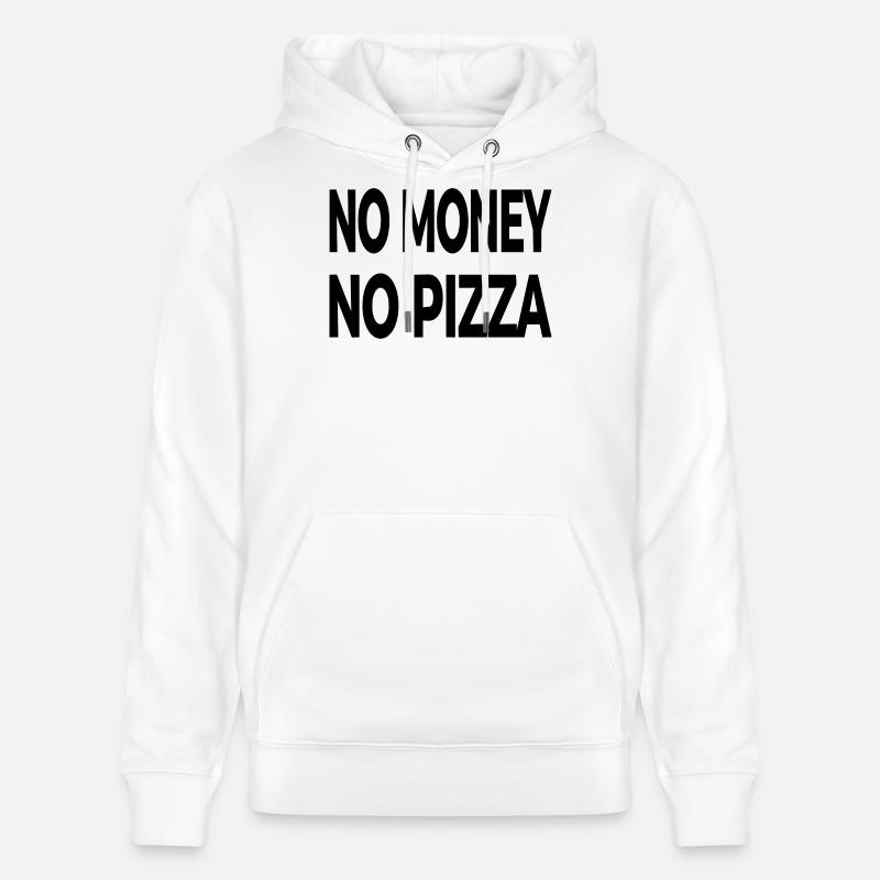 Pizza - Sweat à capuche bio CRUISER Stanley/Stella Unisexe - blanc