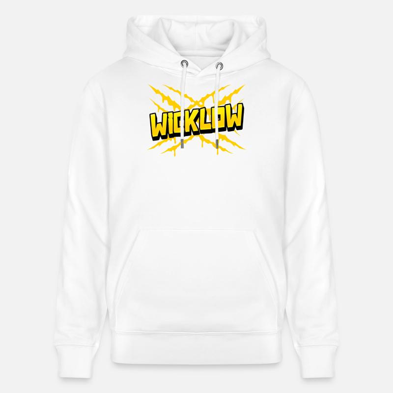 Comté de Wicklow, Irlande - Sweat à capuche bio CRUISER Stanley/Stella Unisexe - blanc