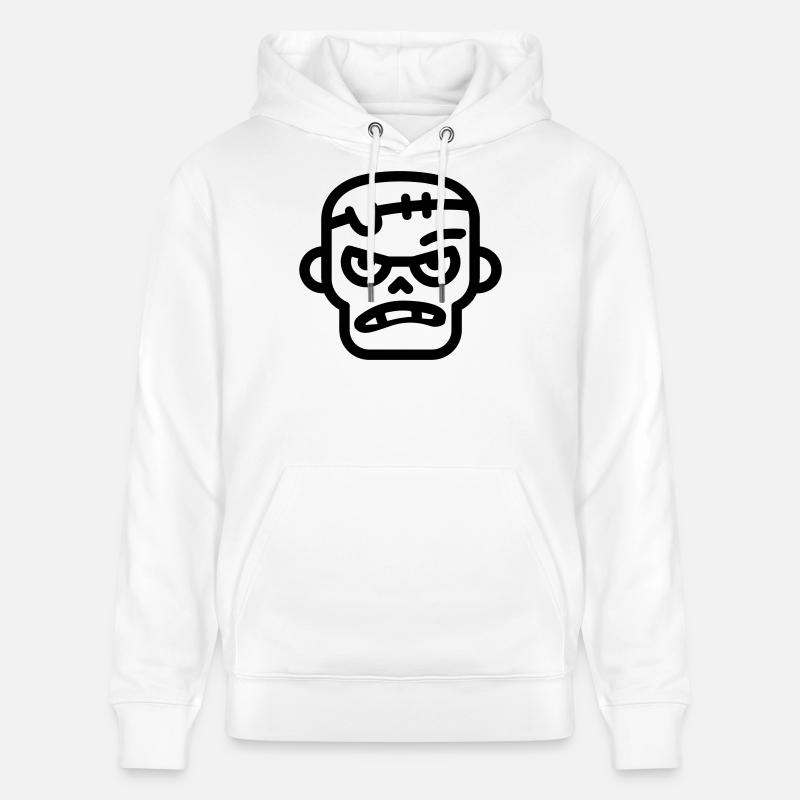 zombie - Sweat à capuche bio CRUISER Stanley/Stella Unisexe - blanc