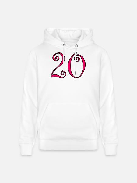 Color2-460_text234-2-50-5-4-8-6-8-7-3-0-6-3-3 - Stanley/Stella CRUISER Unisex Organic Hoodie - white