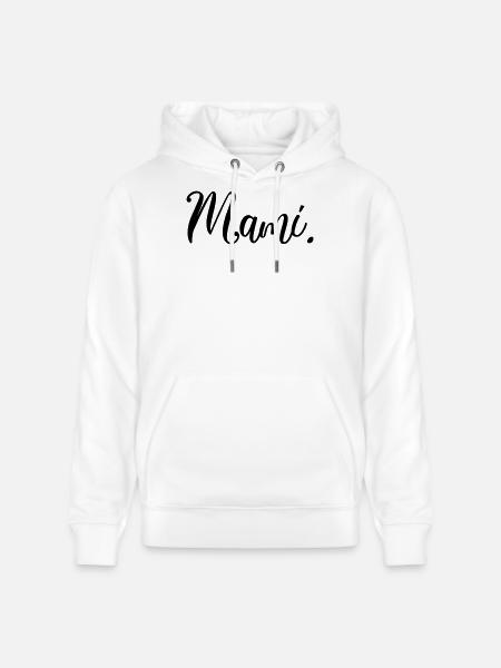 Mami Frauen Geschenk Liebe - Stanley/Stella Unisex Bio-Hoodie CRUISER - Weiß