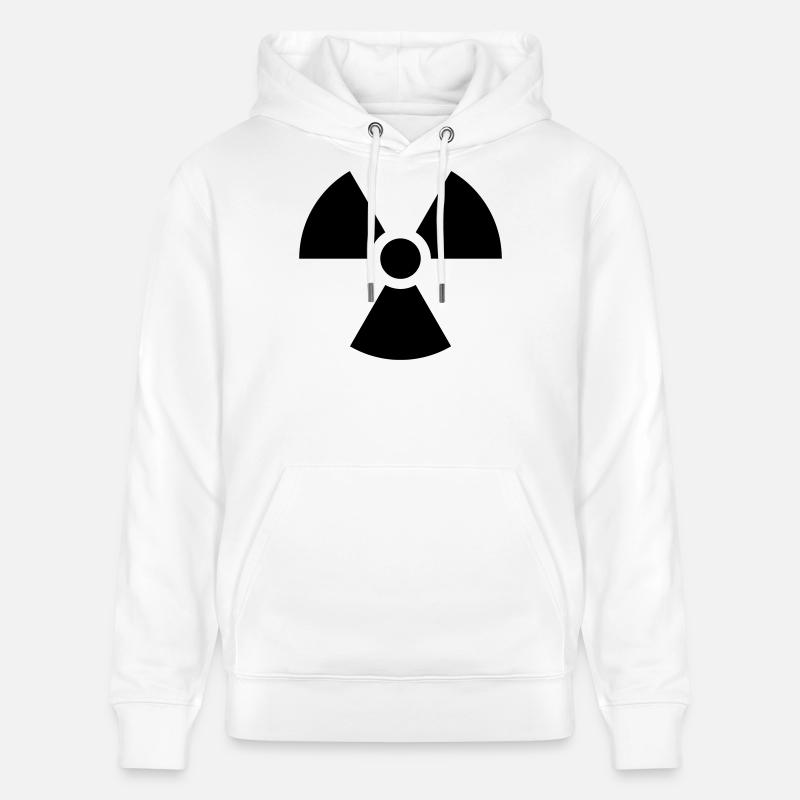 Atom Nuklear - Stanley/Stella Unisex Bio-Hoodie CRUISER  - Weiß