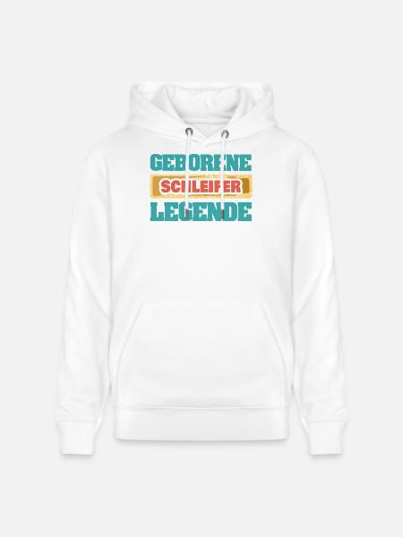 Legend Grinder - Stanley/Stella CRUISER Unisex Organic Hoodie - white