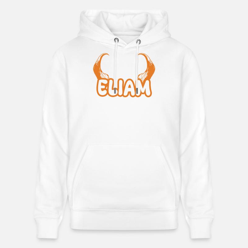 Devil Eliam - Sweat à capuche bio CRUISER Stanley/Stella Unisexe - blanc