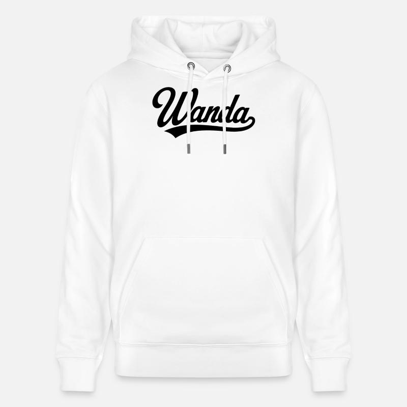 Nom Wanda, premier nom famille - Sweat à capuche bio CRUISER Stanley/Stella Unisexe - blanc