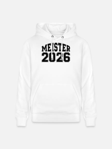 meister_2026 - Sweat à capuche bio CRUISER Stanley/Stella Unisexe - blanc