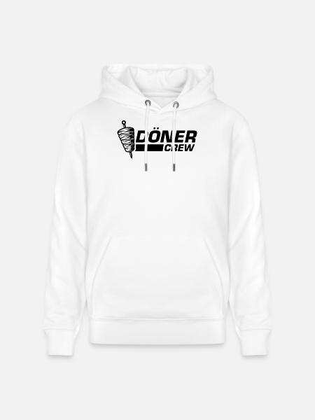 Döner Crew - Stanley/Stella Unisex Bio-Hoodie CRUISER  - Weiß