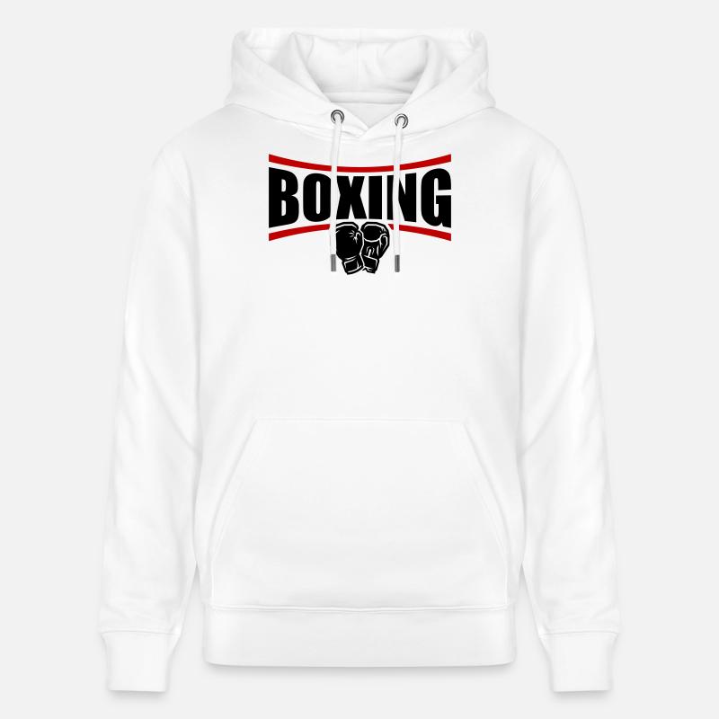 Boîtes de boxe - Sweat à capuche bio CRUISER Stanley/Stella Unisexe - blanc