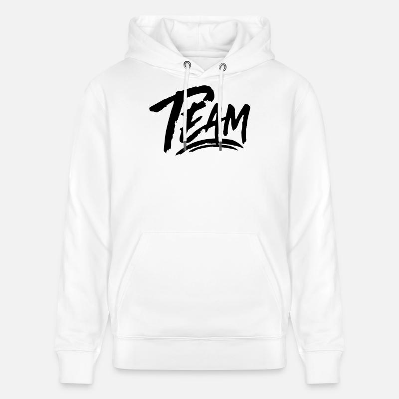 Équipe - Sweat à capuche bio CRUISER Stanley/Stella Unisexe - blanc