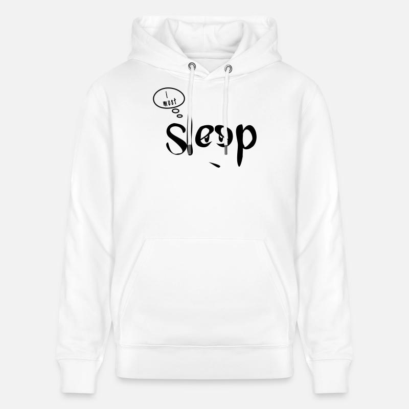 somnolent - Sweat à capuche bio CRUISER Stanley/Stella Unisexe - blanc
