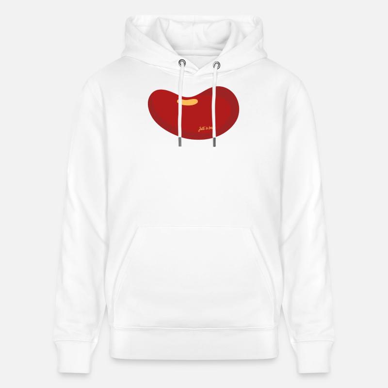 Juste un haricot - Sweat à capuche bio CRUISER Stanley/Stella Unisexe - blanc