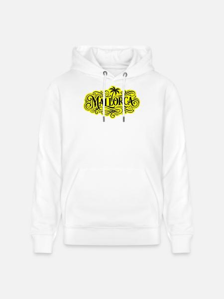 Mallorca Palmen - Stanley/Stella Unisex Bio-Hoodie CRUISER - Weiß