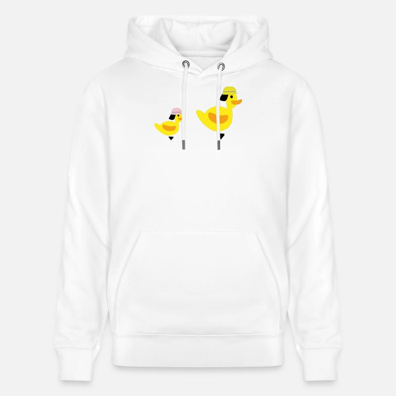 Canards de Feu - Filles - Sweat à capuche bio CRUISER Stanley/Stella Unisexe - blanc