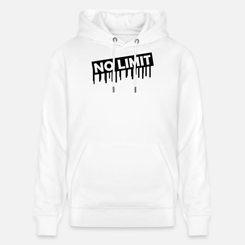 no_limit - Sweat à capuche bio CRUISER Stanley/Stella Unisexe - blanc