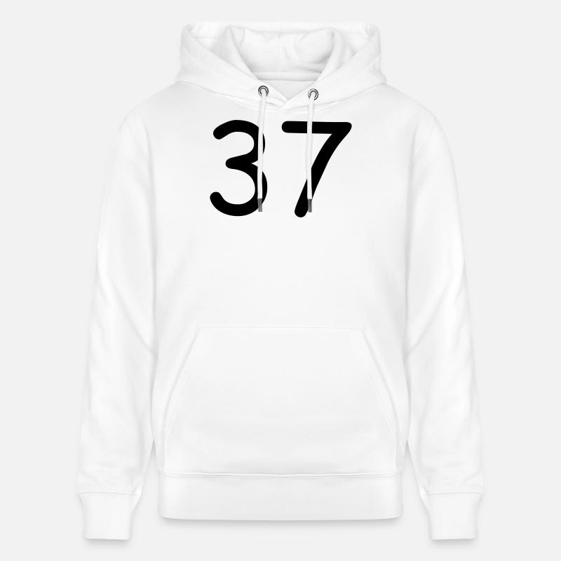 37 - Sweat à capuche bio CRUISER Stanley/Stella Unisexe - blanc