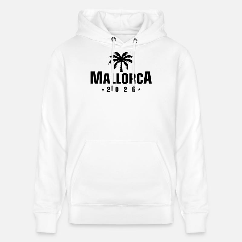 Mallorca 2026 - Stanley/Stella Unisex Bio-Hoodie CRUISER  - Weiß