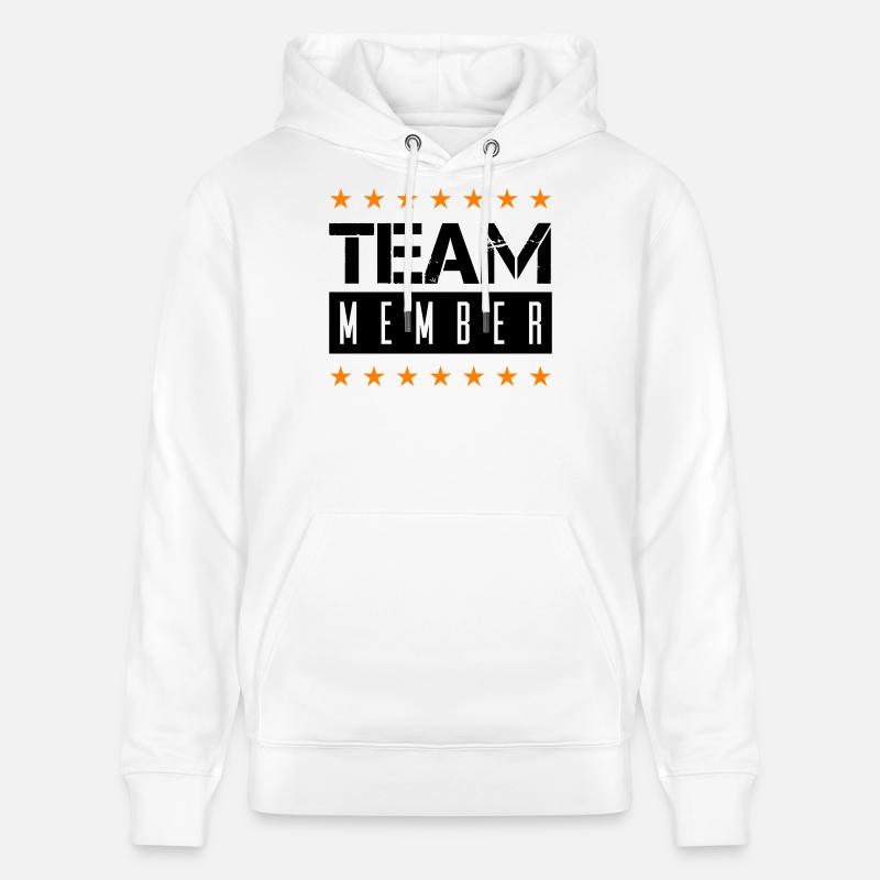 team_member - Sweat à capuche bio CRUISER Stanley/Stella Unisexe - blanc