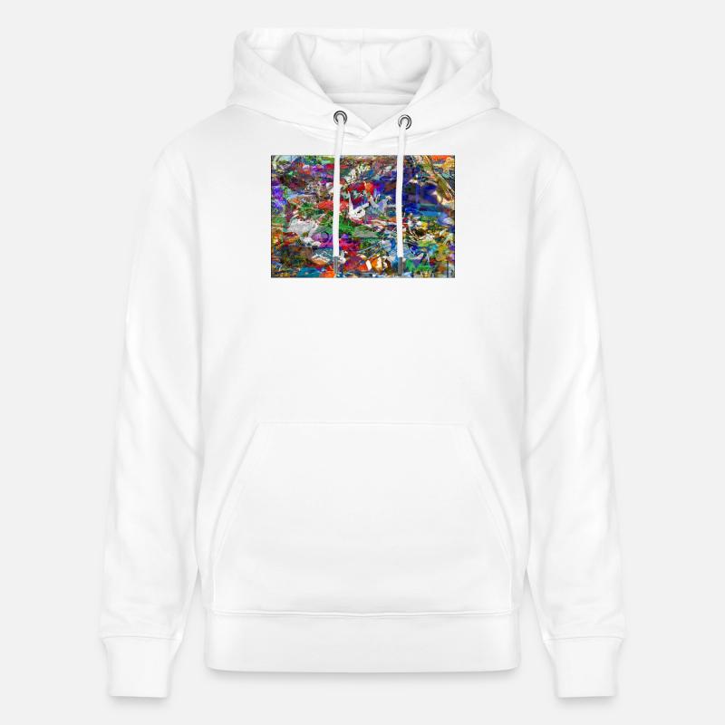 jklajggejrdatschy - Sweat à capuche bio CRUISER Stanley/Stella Unisexe - blanc