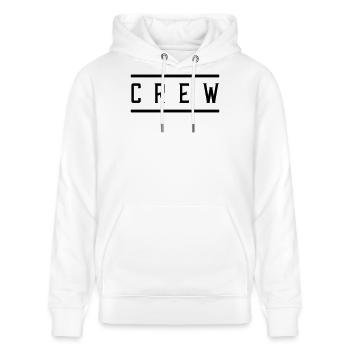crew - Stanley/Stella Unisex Bio-Hoodie CRUISER  - Weiß - Vorne - Alina (178cm) & Michal (187cm)