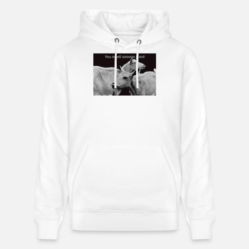 Tu sens tellement bon - Sweat à capuche bio CRUISER Stanley/Stella Unisexe - blanc