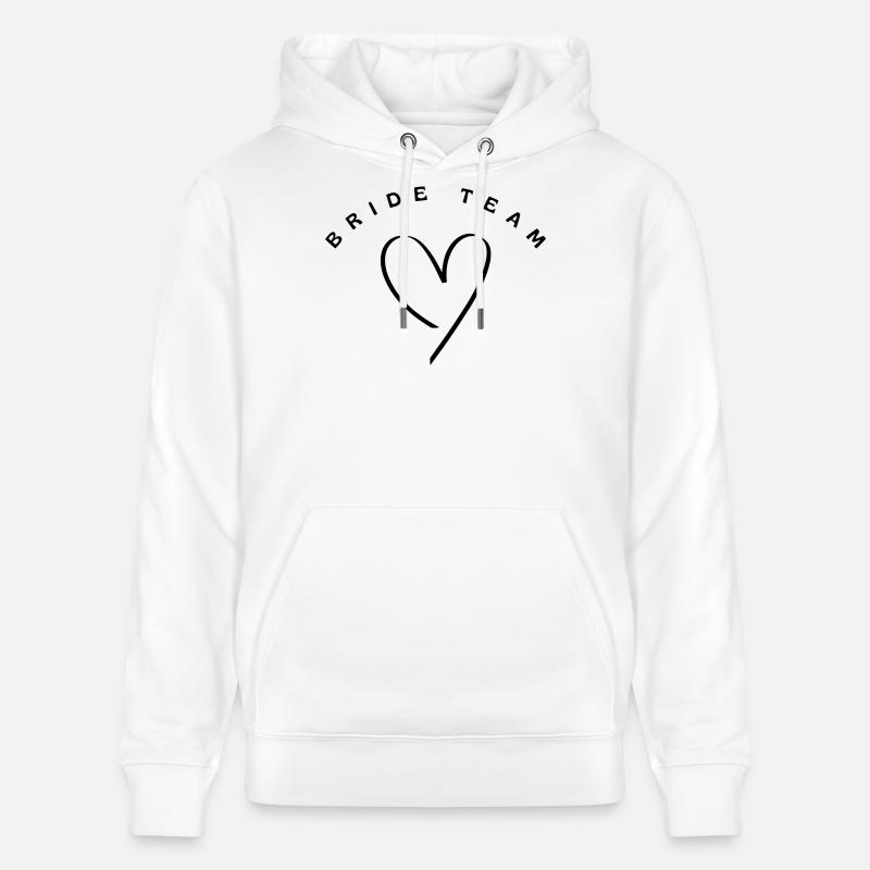 Mariée - Sweat à capuche bio CRUISER Stanley/Stella Unisexe - blanc