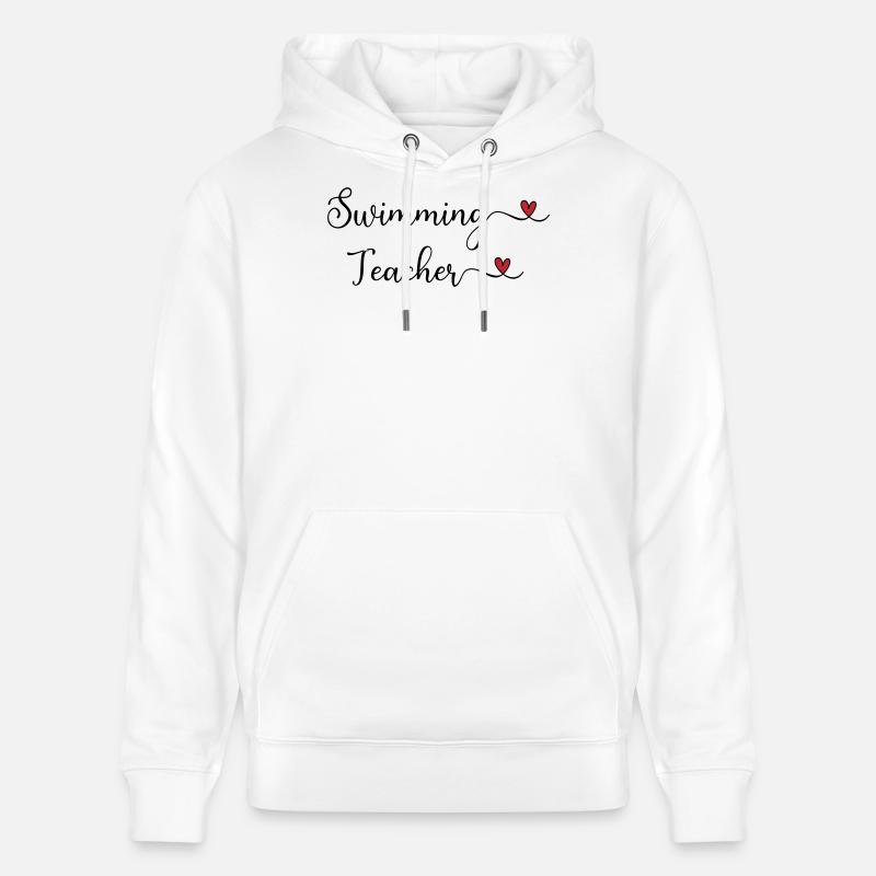 Schwimmlehrer - Stanley/Stella Unisex Bio-Hoodie CRUISER  - Weiß