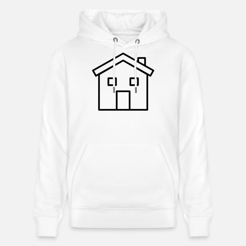 Résumé de la maison - Sweat à capuche bio CRUISER Stanley/Stella Unisexe - blanc