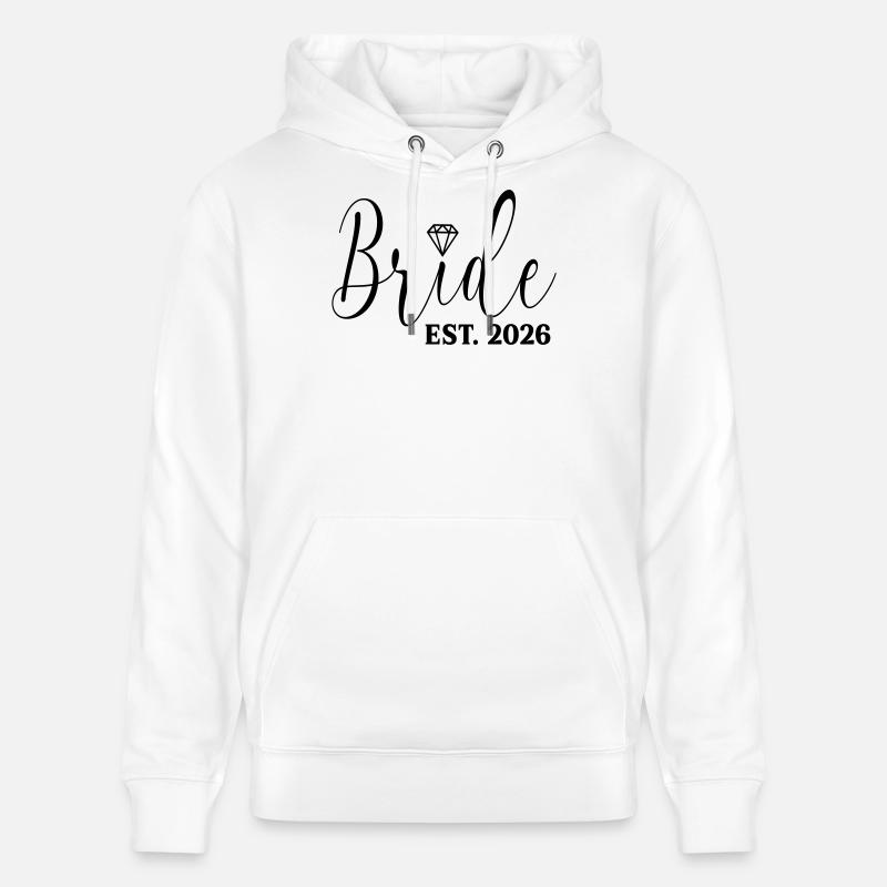 Brauthochzeit 2026 - Stanley/Stella Unisex Bio-Hoodie CRUISER - Weiß
