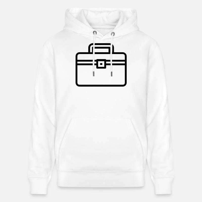 Toolbox - Stanley/Stella CRUISER Unisex Organic Hoodie - white