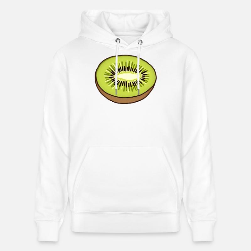 Kiwi - Sweat à capuche bio CRUISER Stanley/Stella Unisexe - blanc