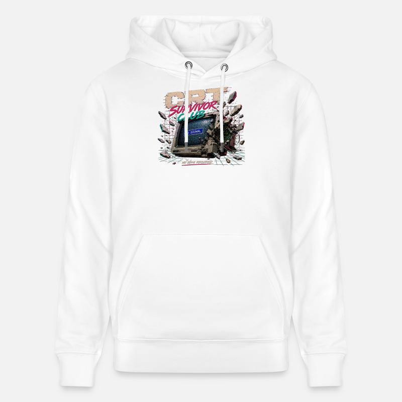 No_HDMI_required - Stanley/Stella Unisex Bio-Hoodie CRUISER  - Weiß