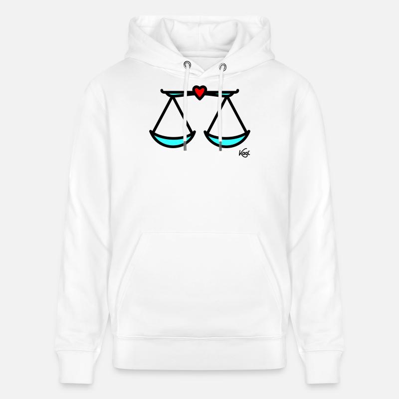 Grande échelle - Sweat à capuche bio CRUISER Stanley/Stella Unisexe - blanc